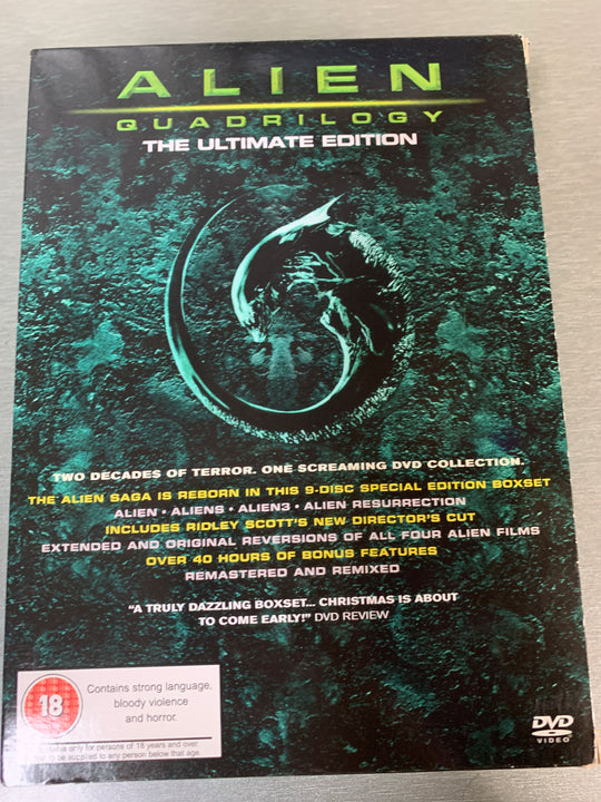 Alien Quadrilogy. 1979–1997. DVD samleboks.