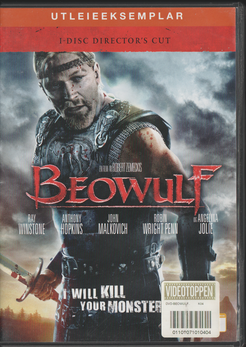 Beowulf. 2007. DVD.