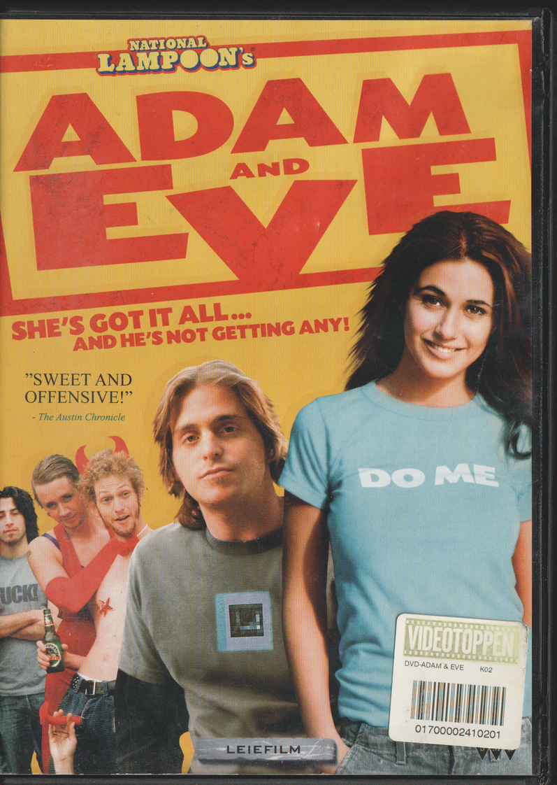 National Lampoon’s Adam & Eve. 2005. DVD.