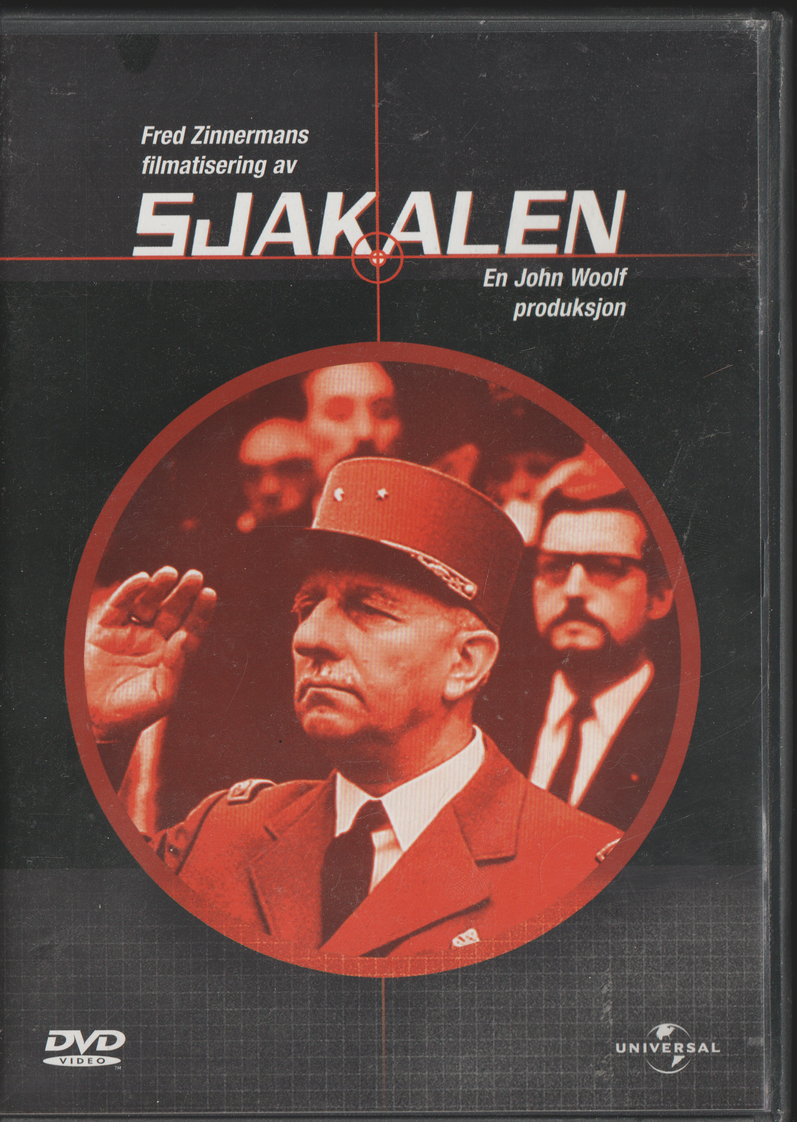 Sjakalen (The Day of the Jackal). 1973. DVD.