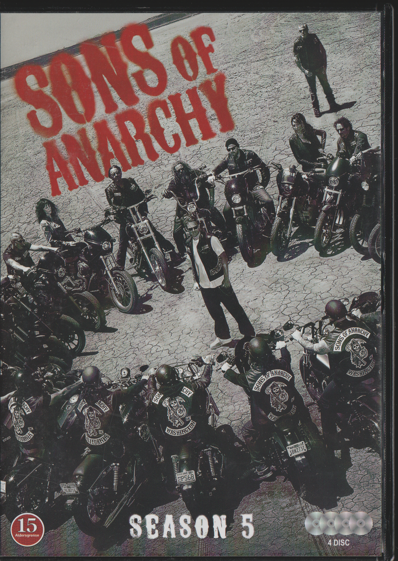 Sons of Anarchy: Season 5 (2012). DVD.