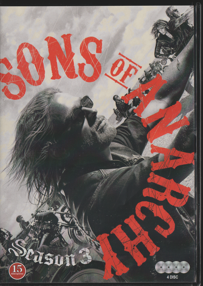 Sons of Anarchy: Season 3 (2010). DVD.