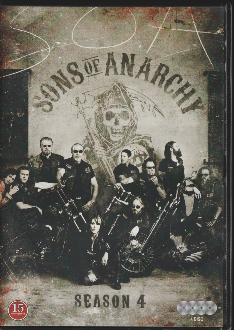 Sons of Anarchy: Season 4 (2011). DVD.
