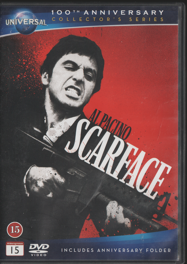 Scarface (1983). DVD.
