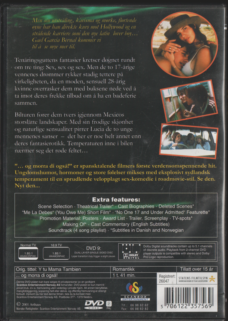 Og mora di også! (2001). DVD.