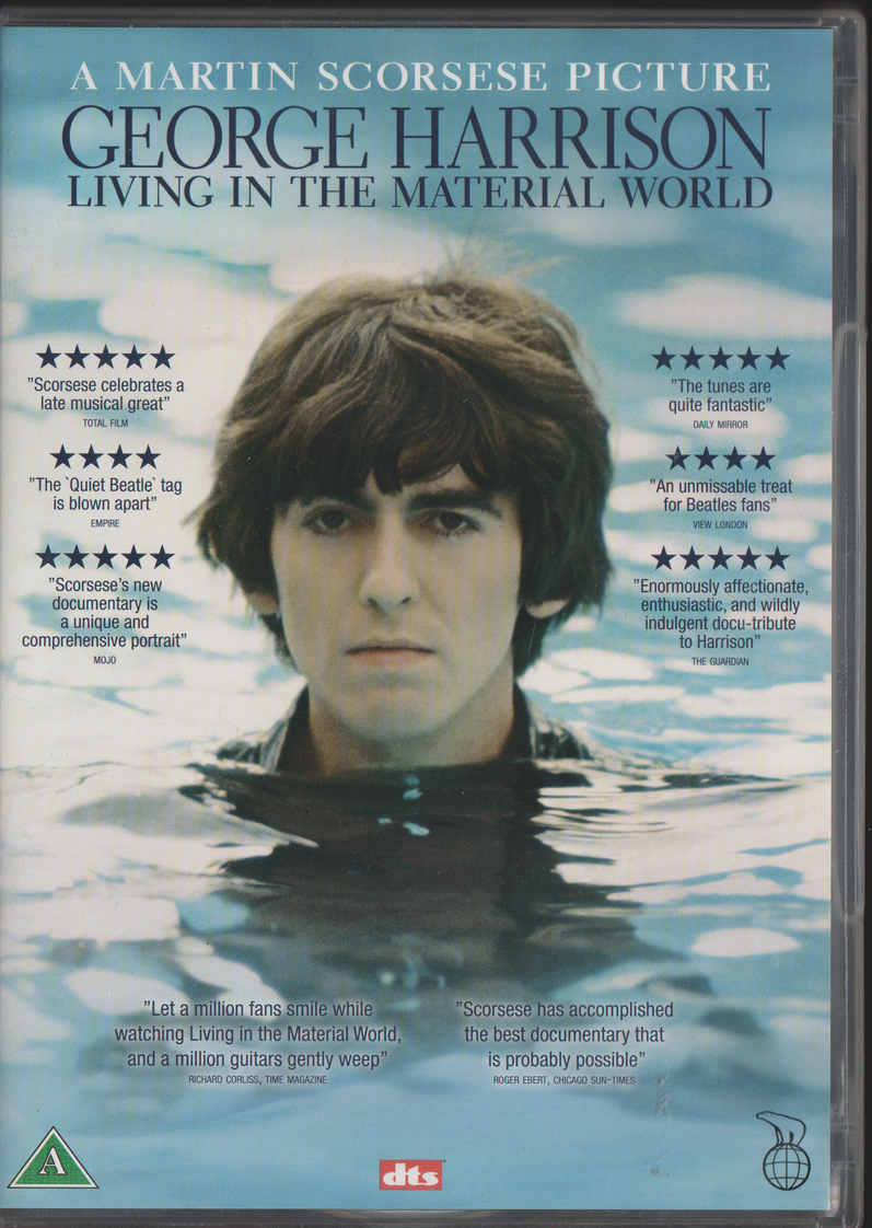 George Harrison: Living in the Material World (2011). DVD.