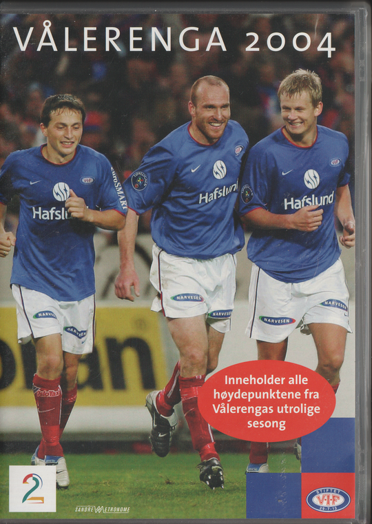 Vålerenga 2004. 2004. DVD.