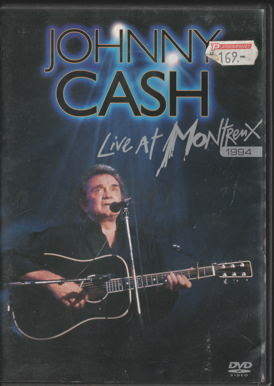 Johnny Cash – Live at Montreux 1994. 2005. DVD.