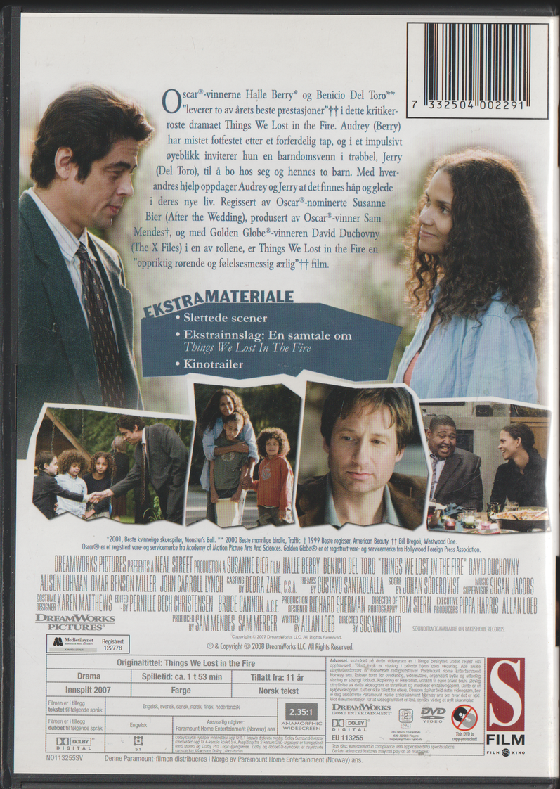 Things We Lost in the Fire. 2007. DVD.