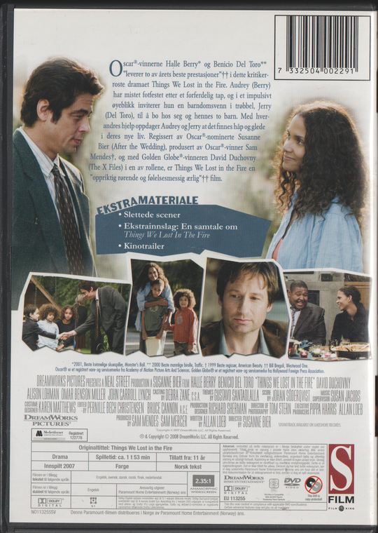 Things We Lost in the Fire. 2007. DVD.