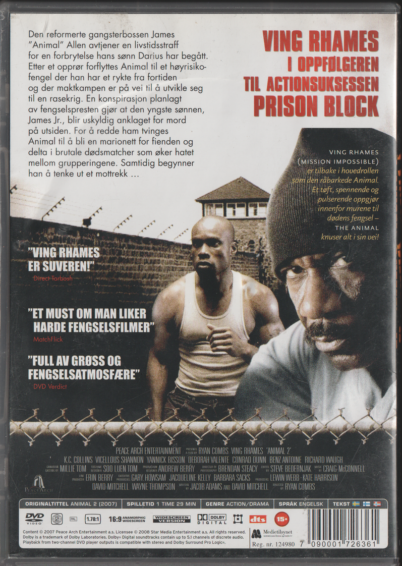 Prison Block 2. 2007. DVD.