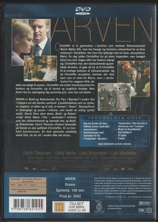 Arven (2003). DVD.