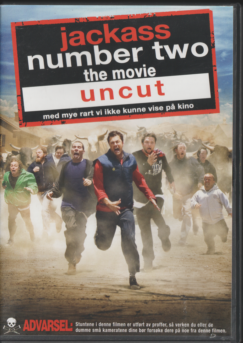 Jackass Number Two (2006). DVD.