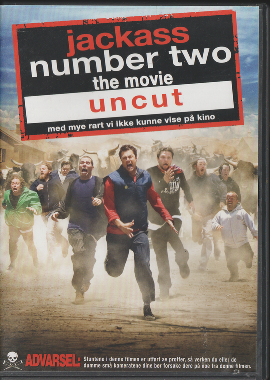 Jackass Number Two (2006). DVD.