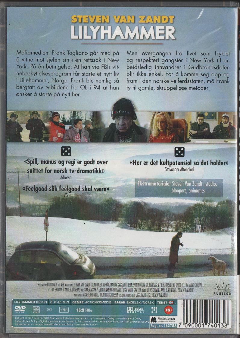 Lilyhammer – Sesong 1. 2012. DVD