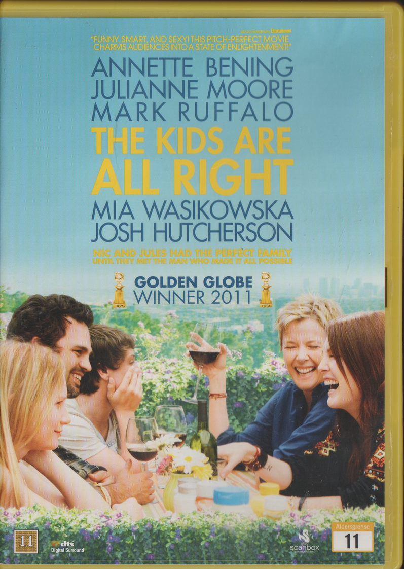 The Kids Are All Right. 2010. DVD.