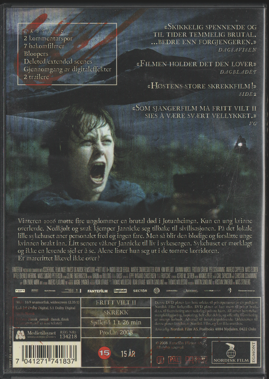 Fritt Vilt II (2008). DVD.