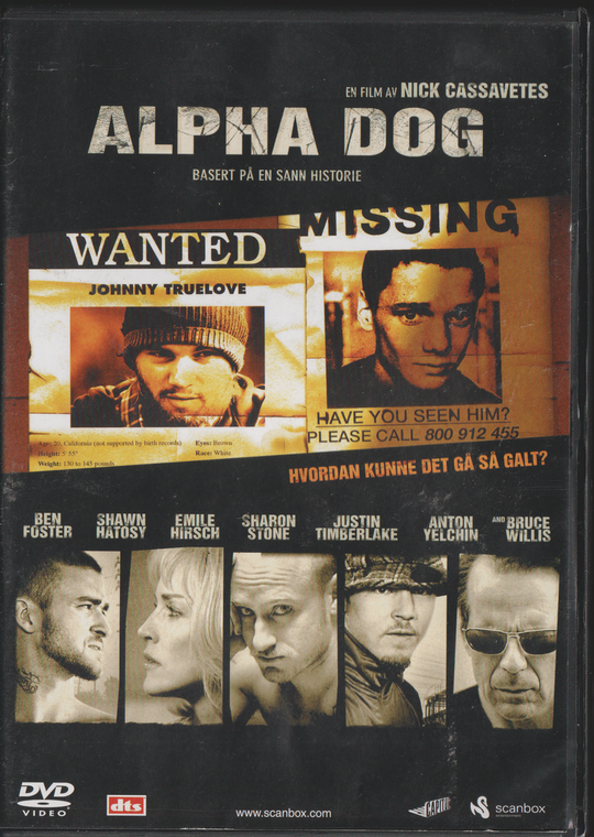 Alpha Dog (2006). DVD.