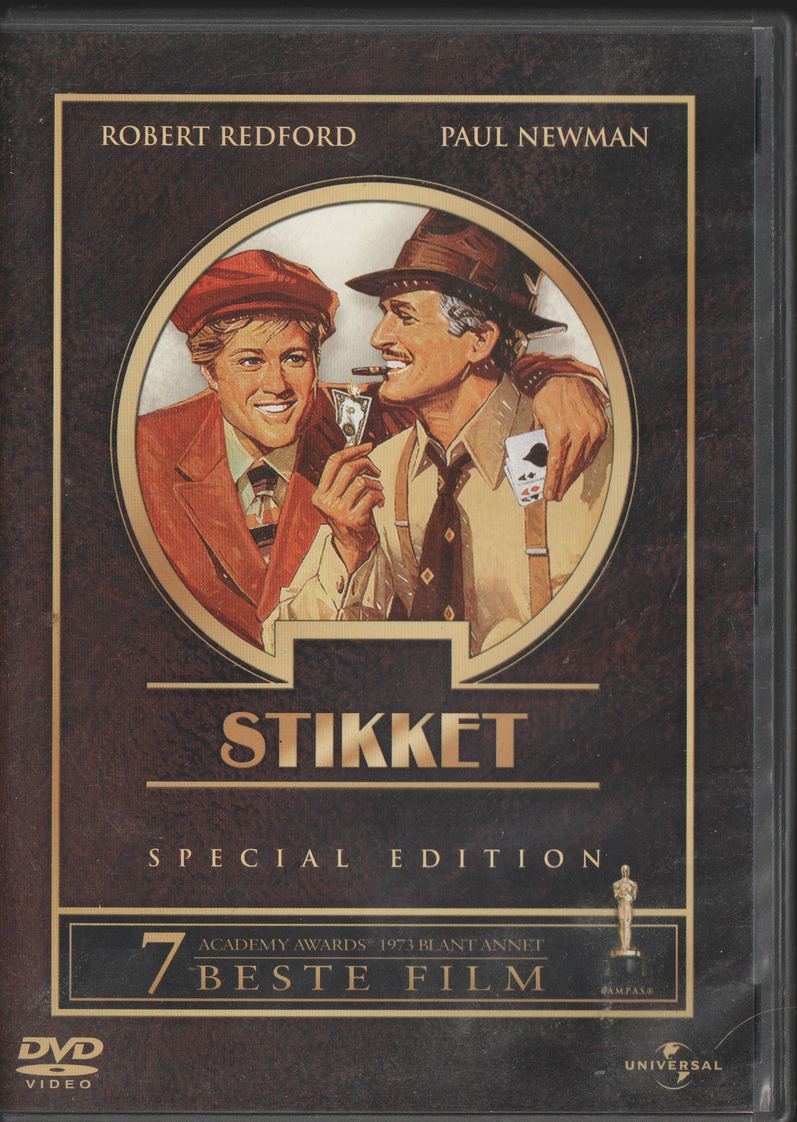 Stikket (The Sting) (1973). DVD.