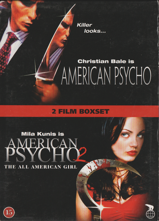 American Psycho / American Psycho 2. DVD.