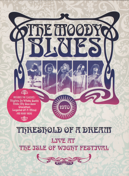 The Moody Blues: Threshold of a Dream - Live at Isle of Wight. DVD.
