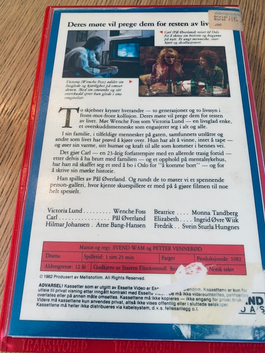 Leve sitt liv. 1982. VHS Big Box.