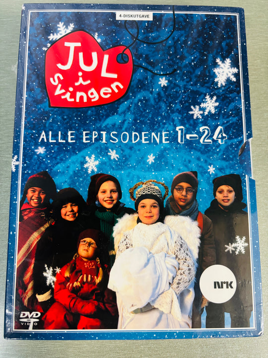 Jul i Svingen. Alle episodene 1-24 (NRK). 2006. DVD samleboks. Ny i plast!