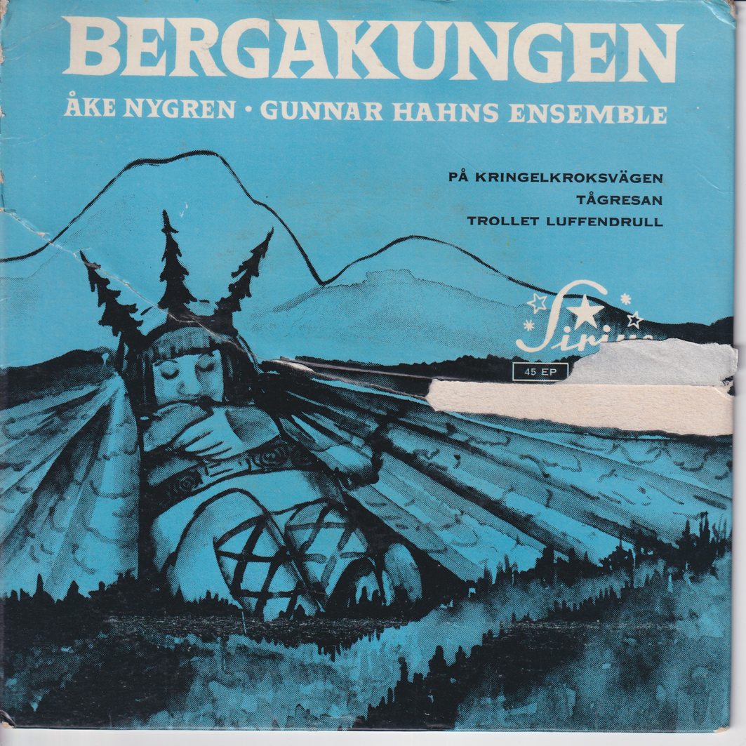 Åke Nygren / Gunnar Hahns Ensemble. 1965. Bergakungen. EP-plate.