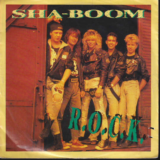 Sha-Boom (1988) "R.O.C.K.". EP-plate.