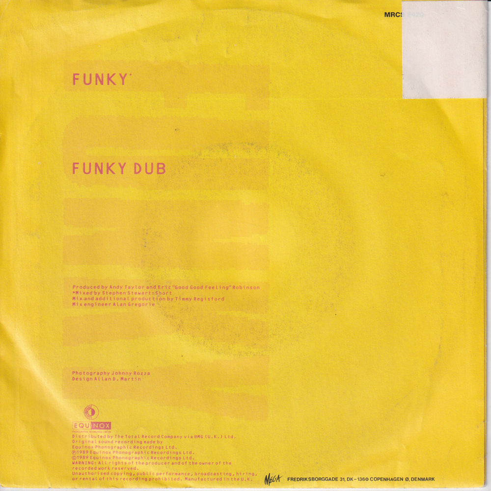 Funky (1989) "Funky and the Good Good Feeling". EP-plate.