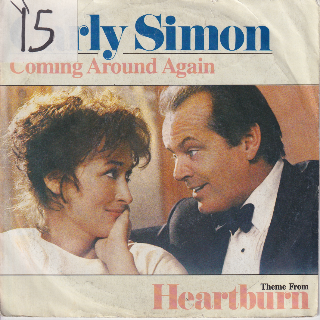 Carly Simon, 1986, Coming Around Again. EP-plate.