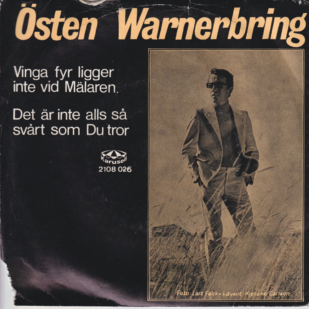 Östen Warnerbring (1970). Vinga fyr ligger inte vid Mälaren. EP-plate.