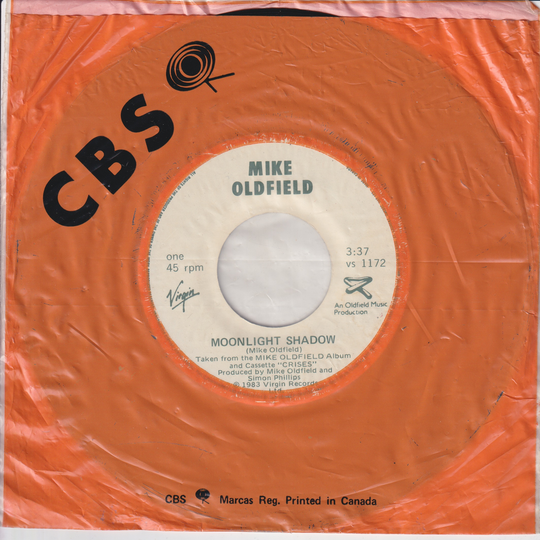 Mike Oldfield. 1983. Taurus III. EP-plate