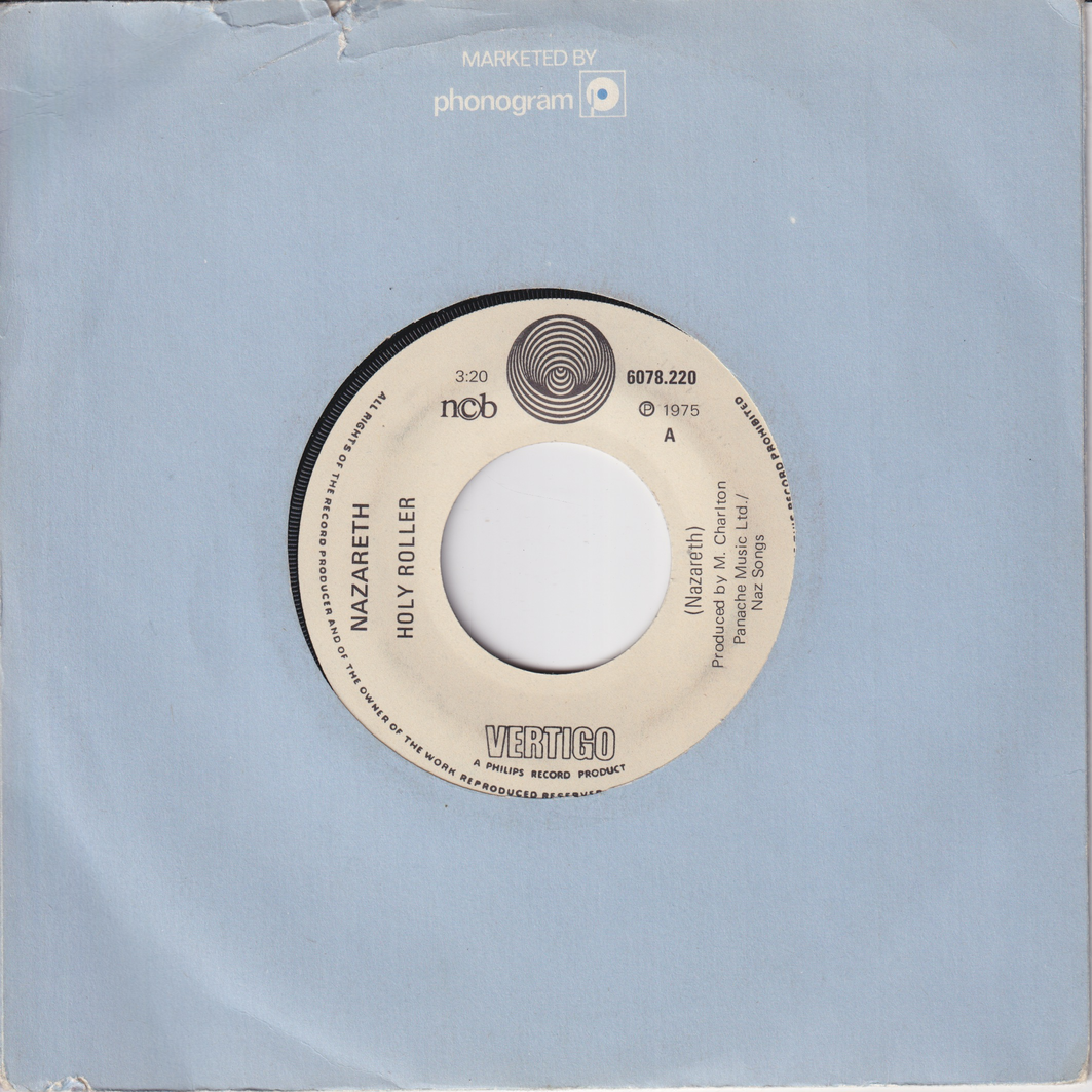Nazareth, 1975, Holy Roller. EP-plate.