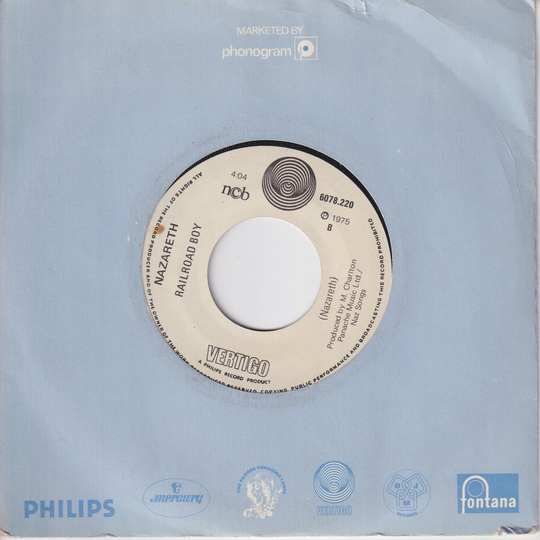 Nazareth, 1975, Holy Roller. EP-plate.