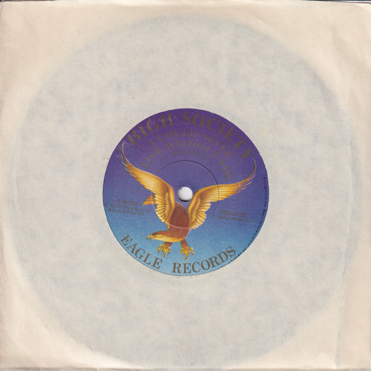 High Society, 1980, I Could Never Live Without You. EP-plate.