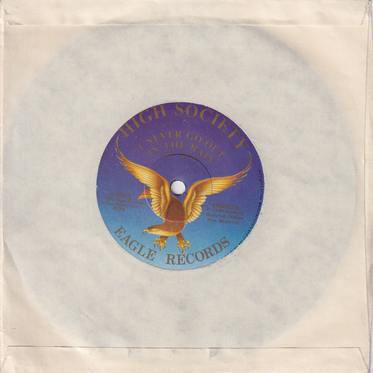 High Society, 1980, I Could Never Live Without You. EP-plate.