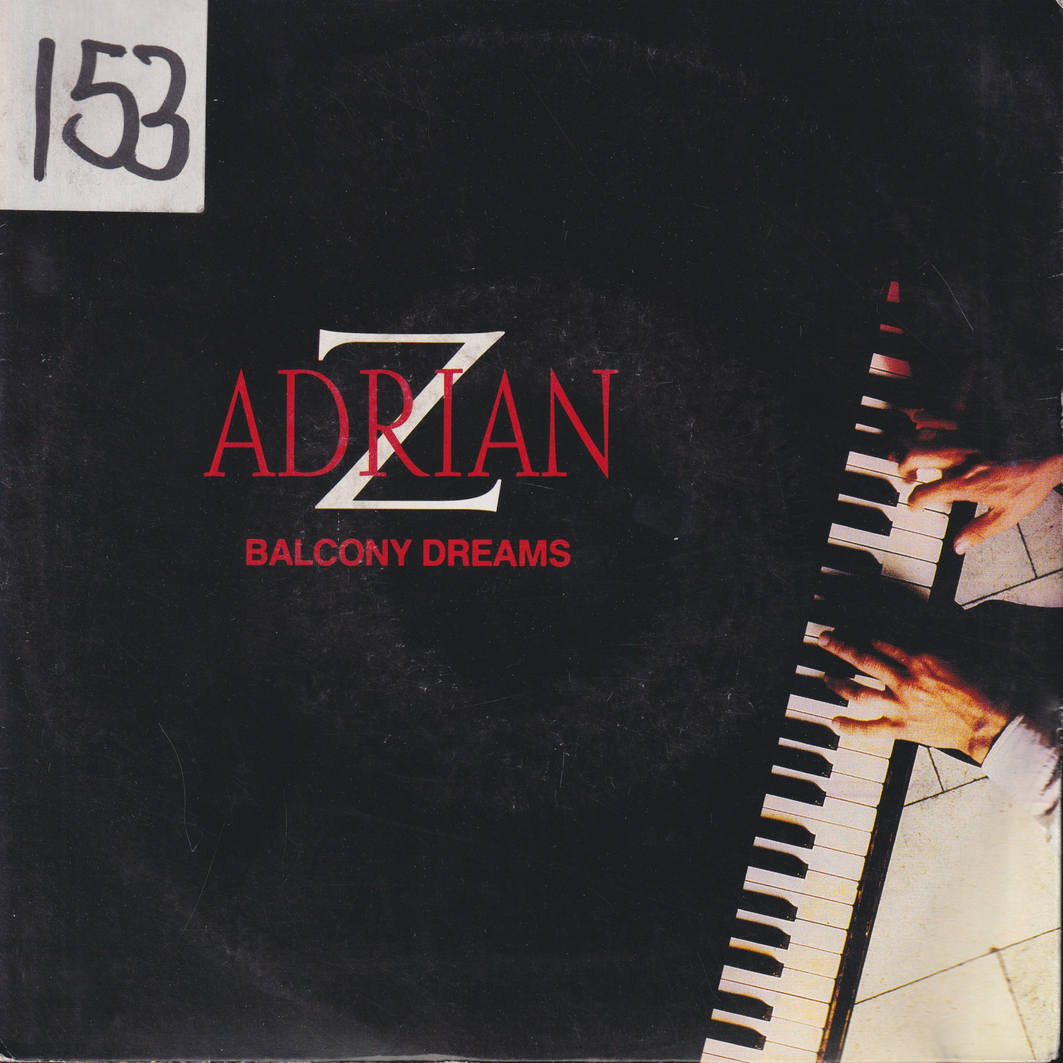 Adrian Z (1987) - Balcony Dreams. EP-plate.