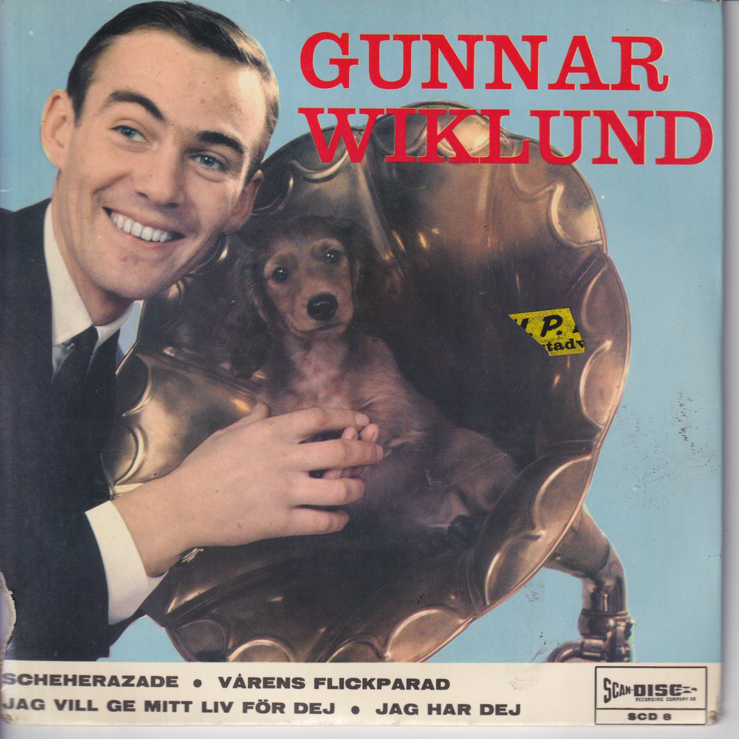 Gunnar Wiklund (1963) "Scheherazade". EP-plate.