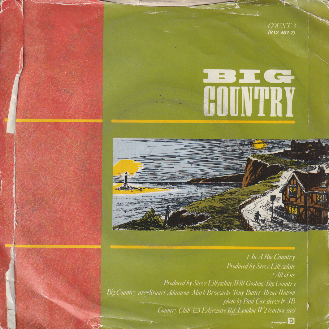 Big Country. In A Big Country. EP-plate.
