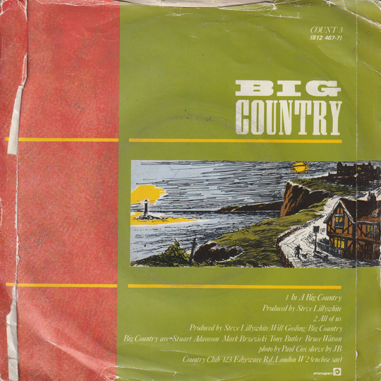 Big Country. In A Big Country. EP-plate.