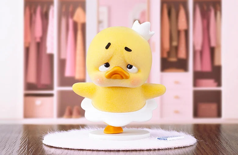 UPSETDUCK - Display of 6 Cute Duck 4-6.5cm ( 6 different + 1 Secret )
