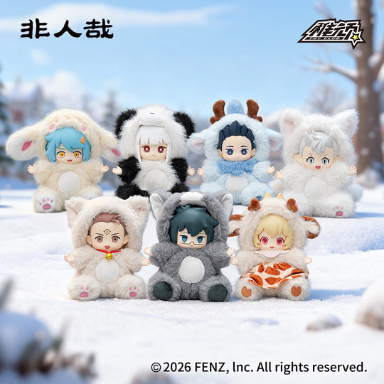 FEIRENZAI - Display of 6 Fluffy Winter 14cm ( 6 different + 1 Secret )