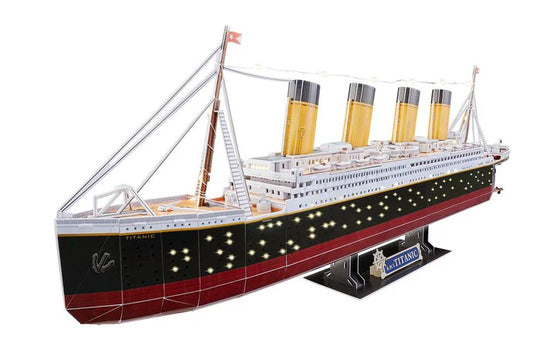 RMS TITANIC - Puzzle 3D 266pcs - Led Edition