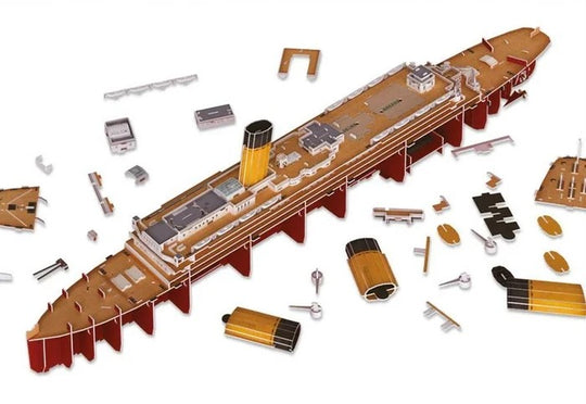 RMS TITANIC - Puzzle 3D 266pcs - Led Edition