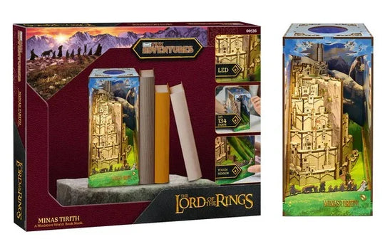 LORD OF THE RING - BOOK NOOK KIT - Minas Tirith - 134pc + LED Light