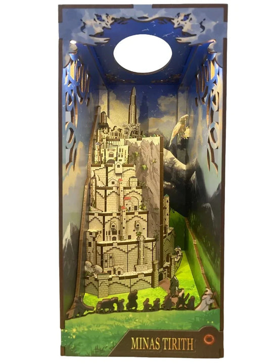 LORD OF THE RING - BOOK NOOK KIT - Minas Tirith - 134pc + LED Light