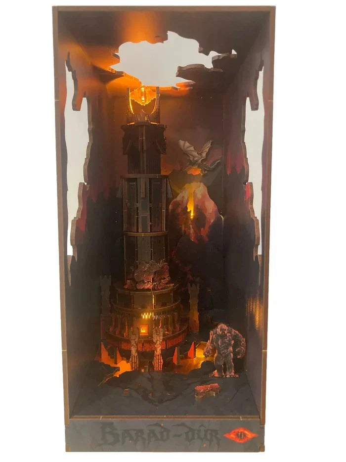 LORD OF THE RING - BOOK NOOK KIT - Barad-Dûr - 155pc + LED Light