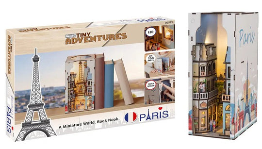BOOK NOOK KIT - Paris - 168pc + LED Light
