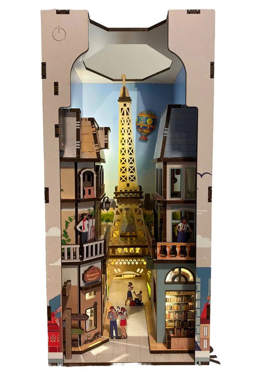 BOOK NOOK KIT - Paris - 168pc + LED Light